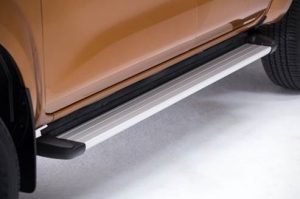 Estribos de aluminio planos