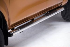 Estribo Tubular Inoxidable Con Soporte