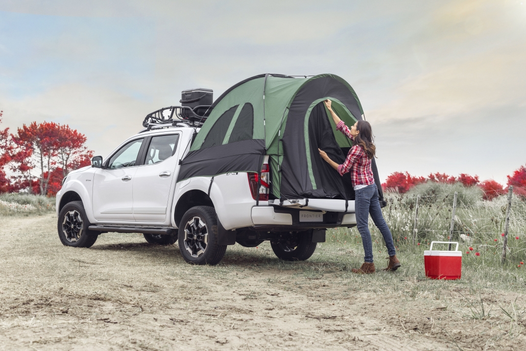 Carpa exterior para Frontier